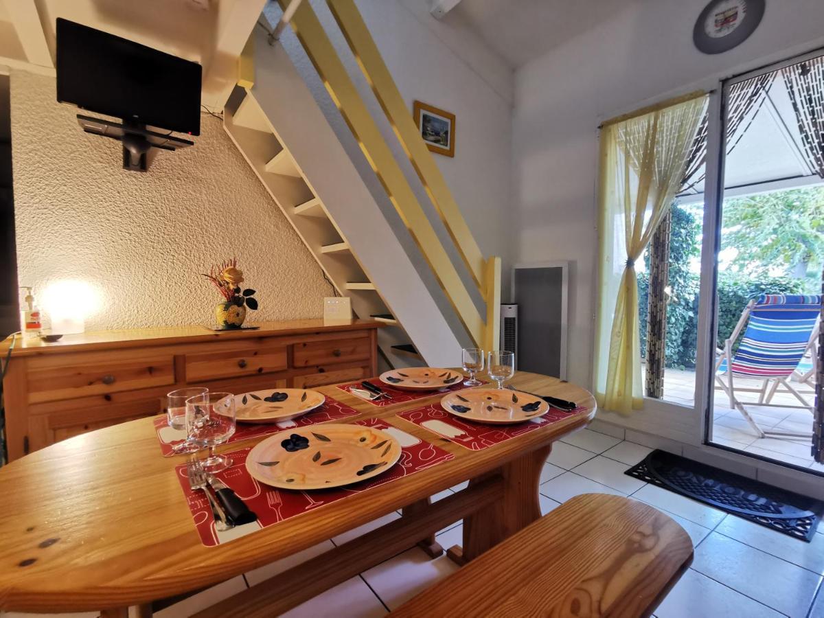 ארגלס-סור-מר Les Lavandines -Coquette Maison De Vacances - 400 M De La Plage - Grande Terrasse - 2 Chambres - 2 Salles De Bain - Tout Confort מראה חיצוני תמונה